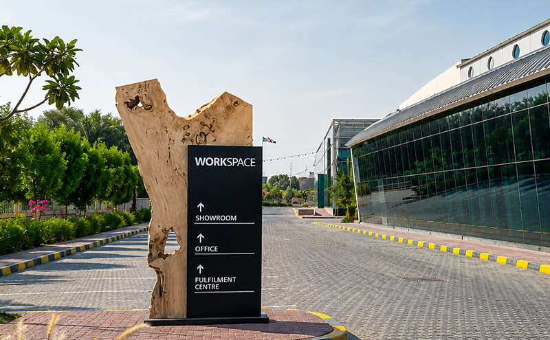 Workspace Entrance